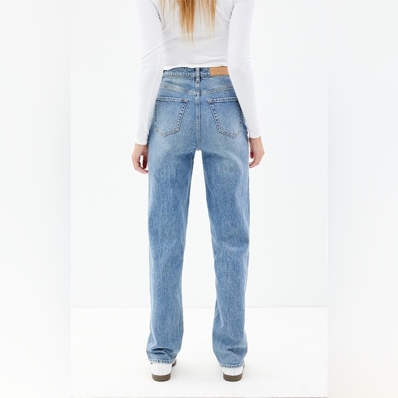 PacSun Stretch Dad Jeans casual straight leg school work everyday‎ essential 26 - Picture 2 of 13